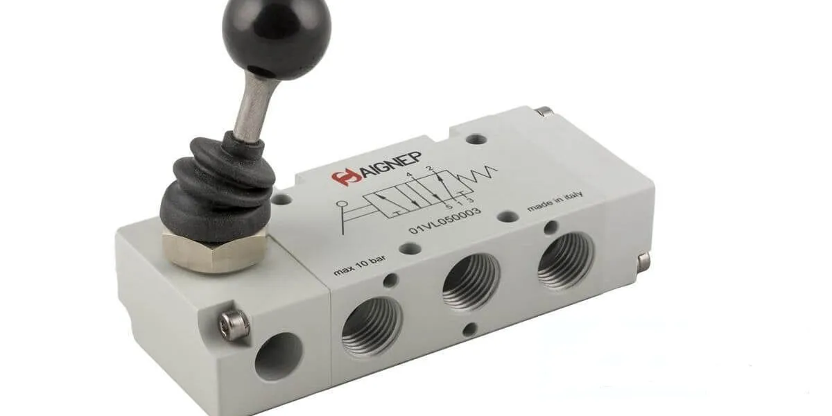 شیر کنترل جهت پنوماتیک