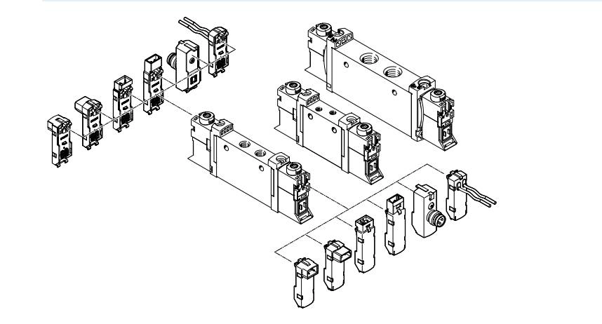 نقشه فنی و کد شناسایی یک سلونوئید ولو Vuvg